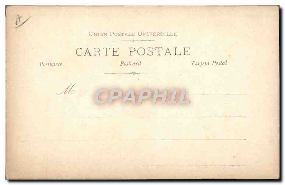 CPA Fantaisie Danse Opera Boni — Rückseite
