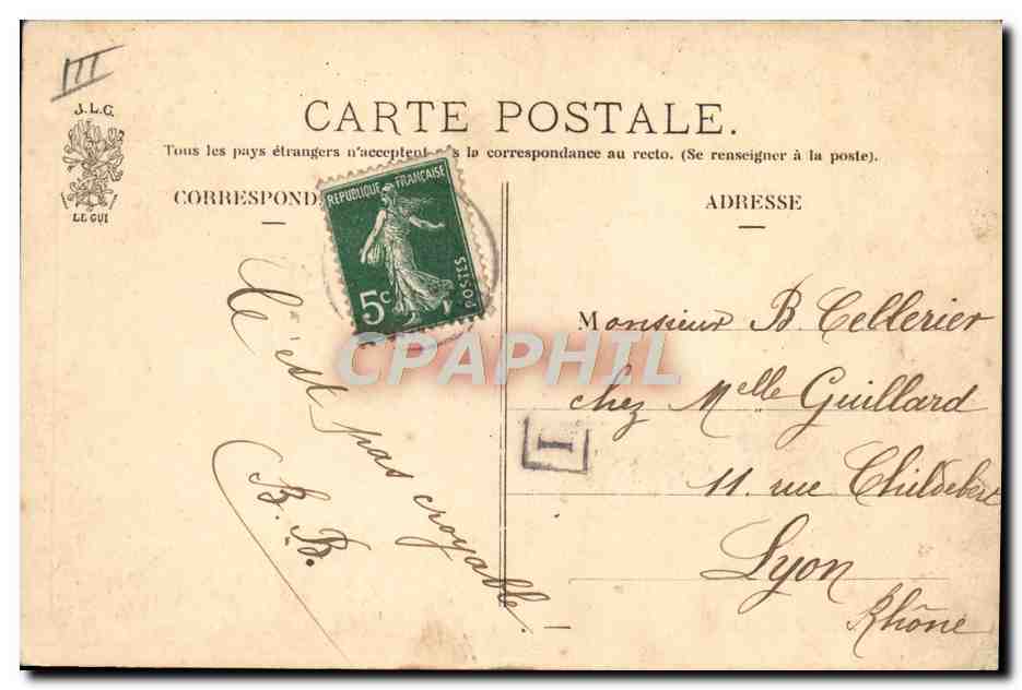 CPA Folklore Le petit nourricier Agneau  — Verso