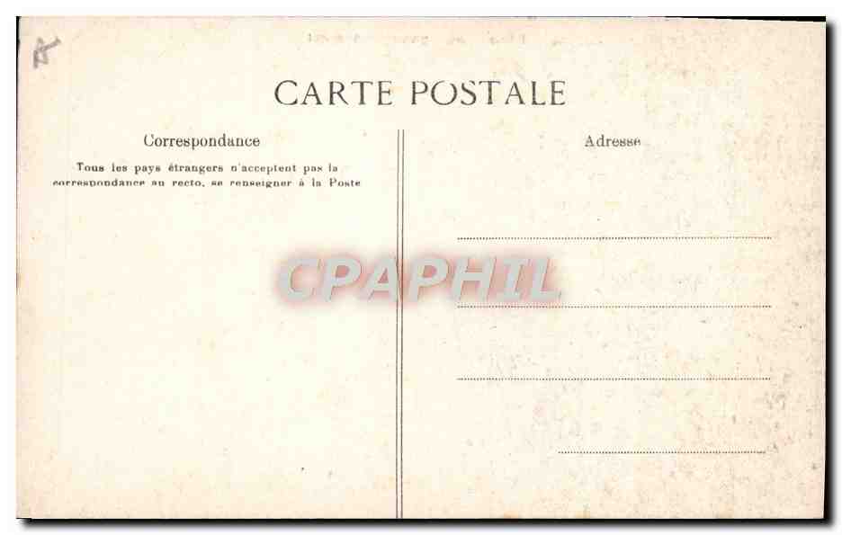 CPA Folklore Soigne l'ane Mule  — Verso