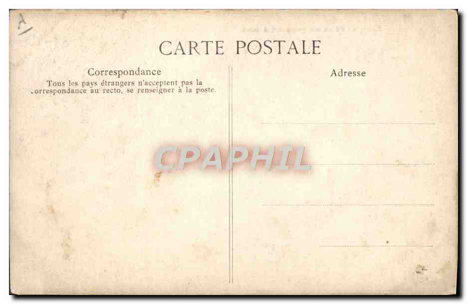 CPA Folklore Soignes l'ane en pensant a moi Femme Mule — Verso