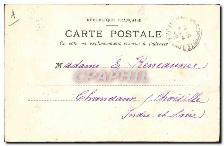 CPA Folklore Femmes Bavardages  — Verso