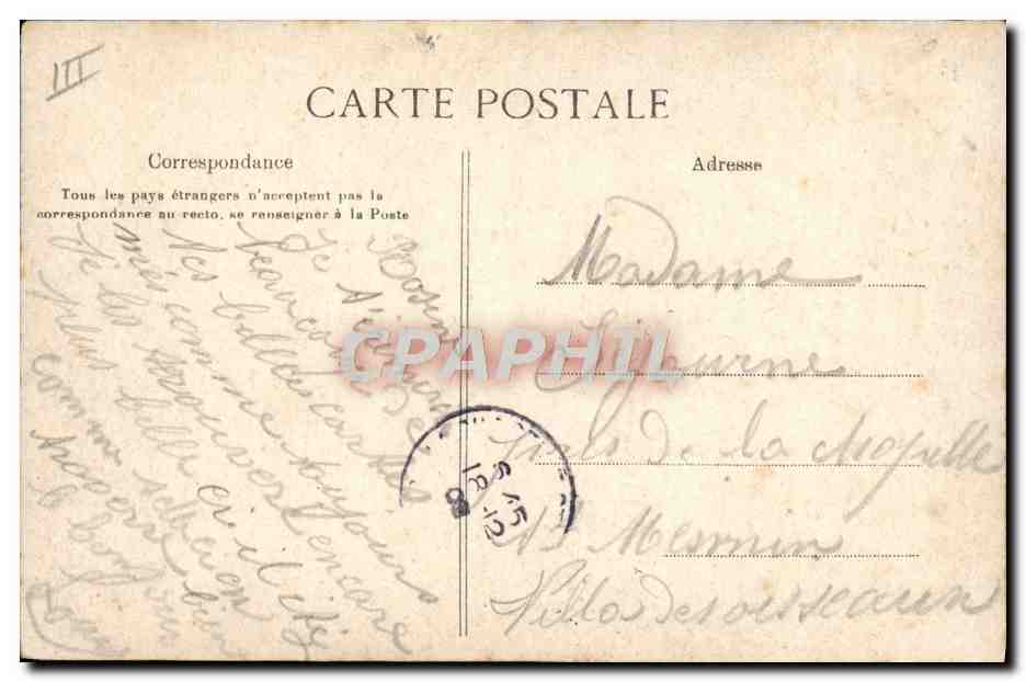 CPA Folklore A bete comme une oie l'amour donne l'esprit  — Verso