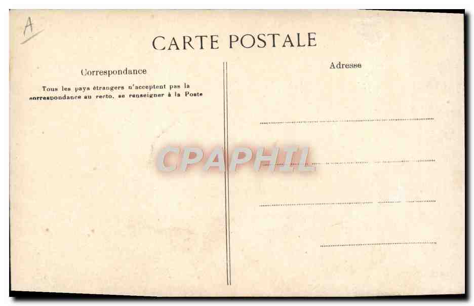 CPA Folklore La paie des moissonneurs — Verso