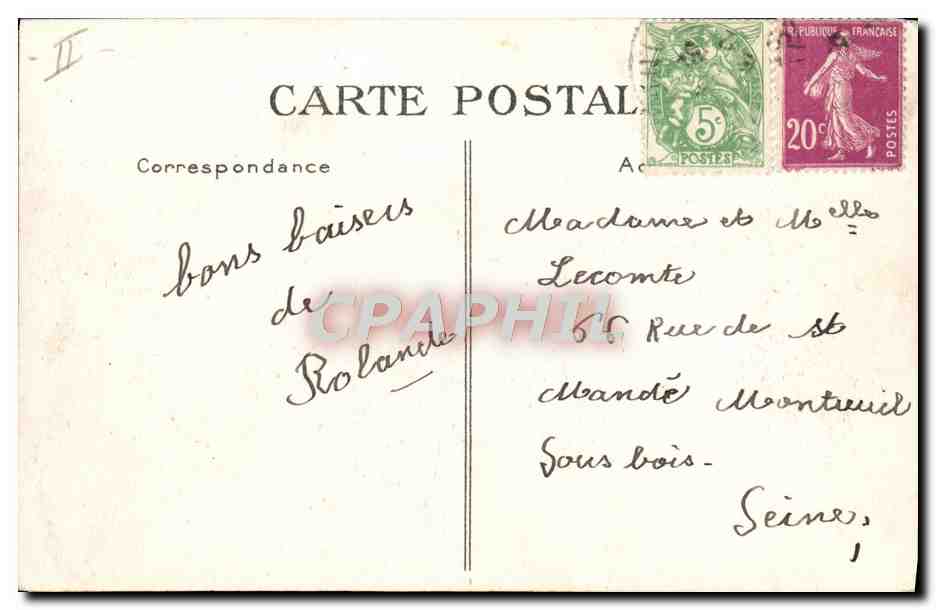 CPA Bateau Paquebot Ile de France le Havre Entree au port  — Verso