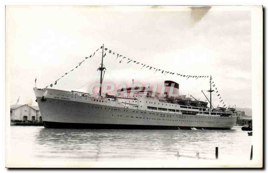 Cruiser Jean Médecin — port — reproduction imprimée - Recto