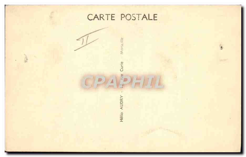 Paquebot-Yacht "ILE-DE-BEAUTE" — Compagnie de Navigation Fraissinet, Lignes de Corse — Reverso