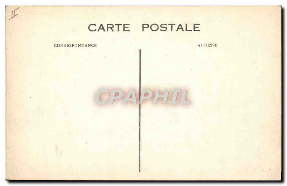 Paquebot "Ile-de-France" — 608 — G. F., Le Havre — Verso