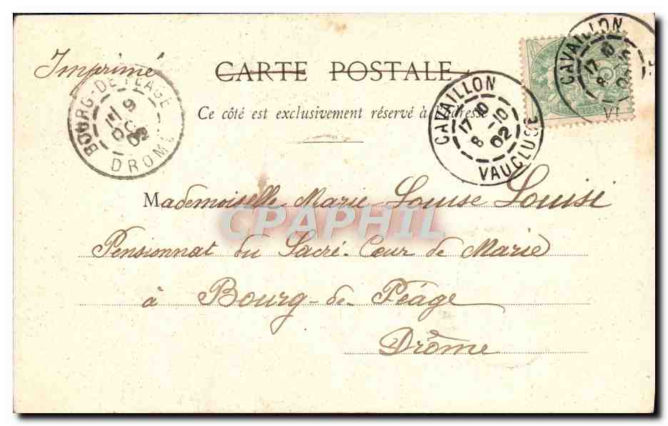CPA Fantaisie Le Noel du petit Ramoneur Enfant — Rückseite