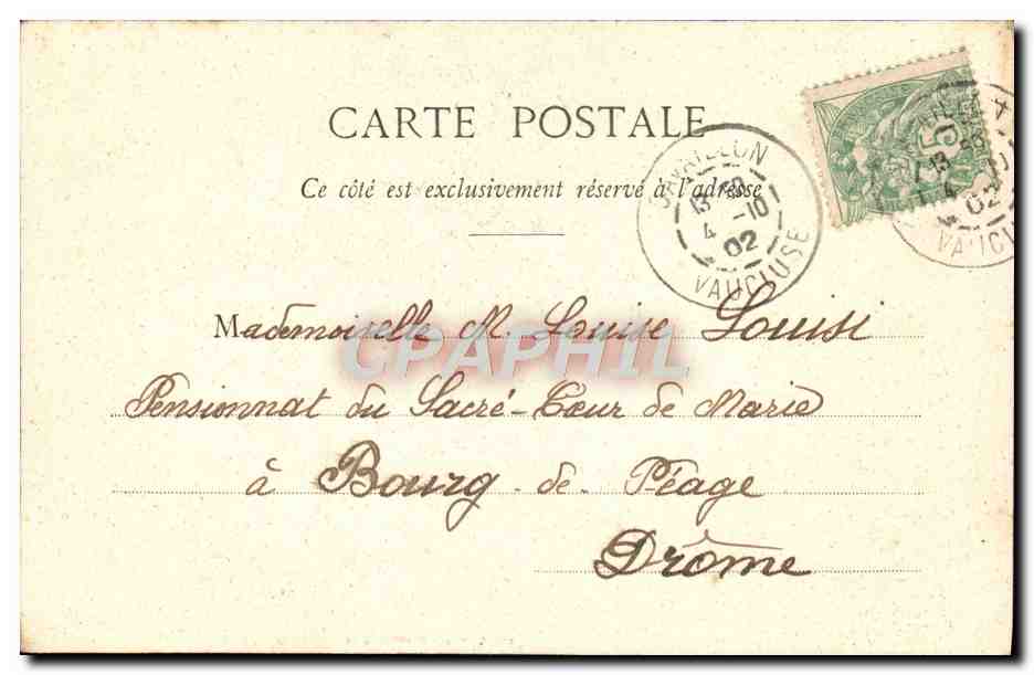 CPA Fantaisie Le Noel du petit Ramoneur Enfant — Rückseite