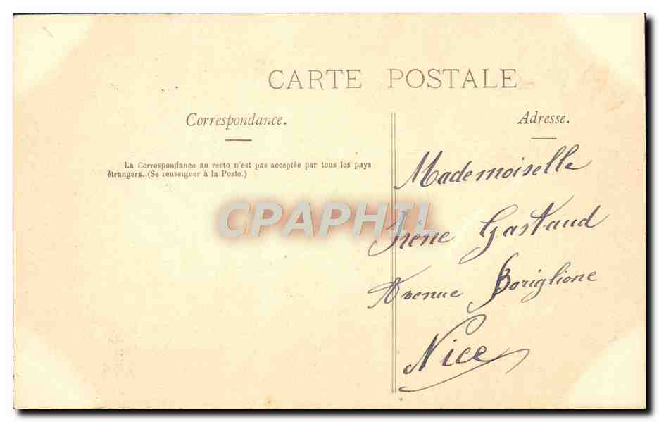 CPA Fantaisie Femme Idylle Louis XIV — Verso