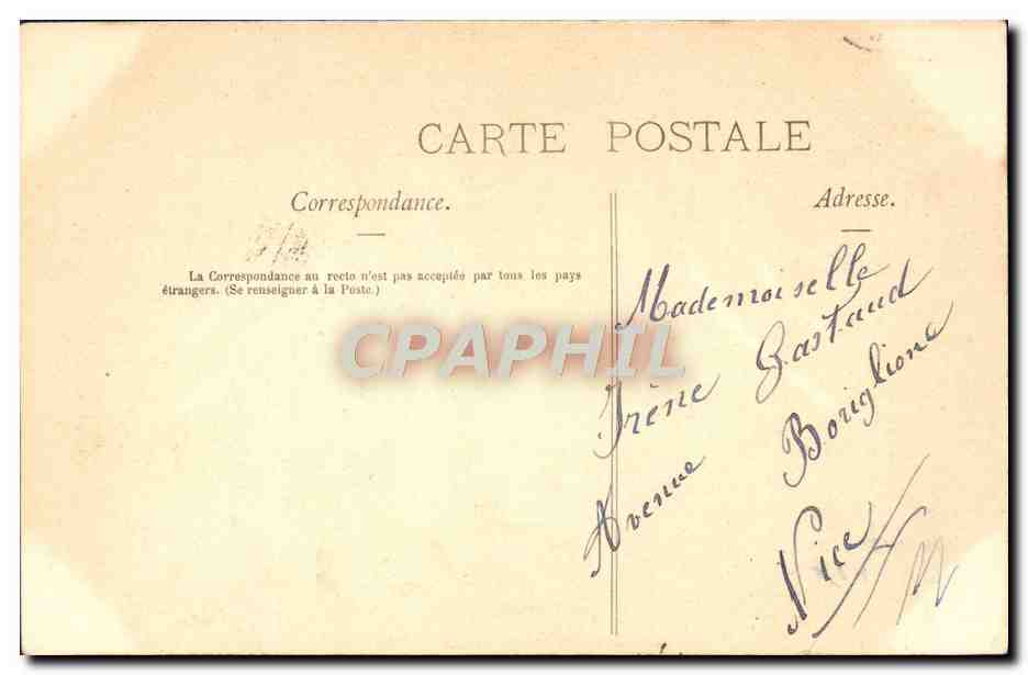 CPA Fantaisie Femme Idylle Louis XIV — Rückseite