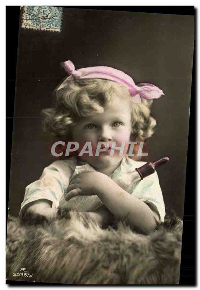 CPA Fantaisie Enfant Lait Biberon