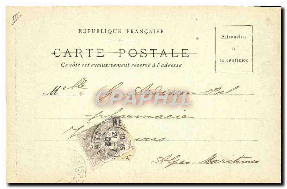 CPA Fantaisie Enfant Lait Biberon — Rückseite