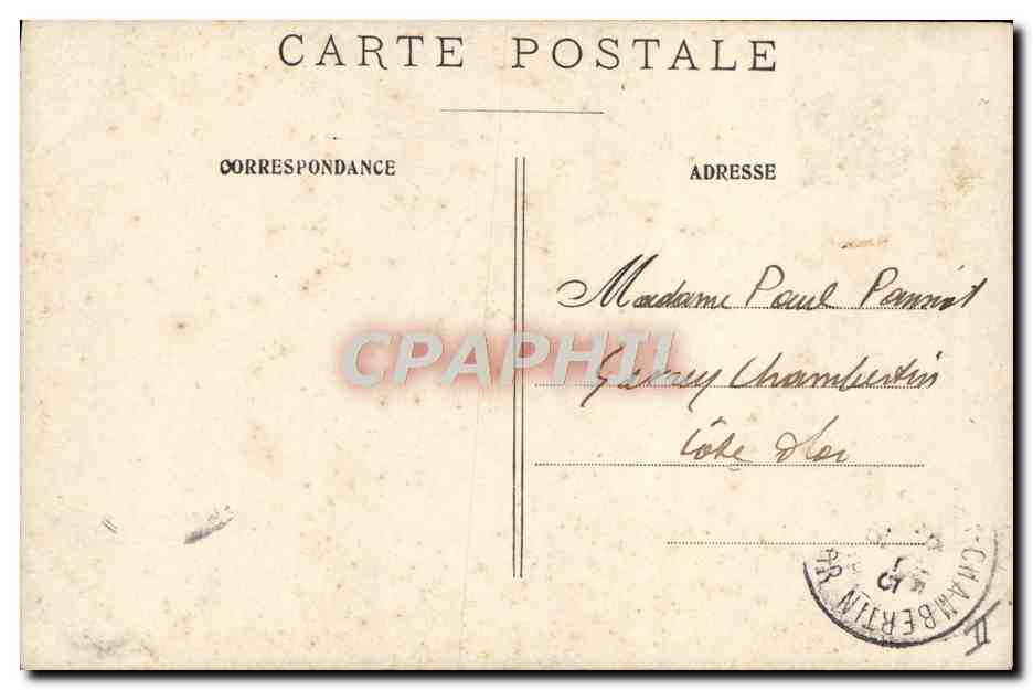 CPA Chevre Salon 1905 Bonnefoy Confiance  — Back