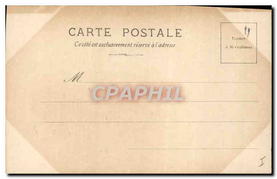 CPA Chevre Musee du Louvre Paris Drouais Le comte d'Artois et sa soeur  — Rückseite
