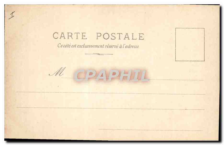 CPA Chevre Paris Musee du Louvre Drouais Le comte d'Artois et sa soeur — Rückseite