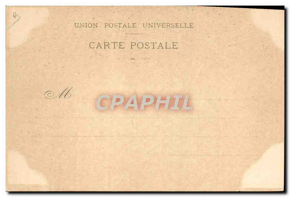 CPA Fantaisie Illustrateur Toulon La place Armand Vallee — Verso