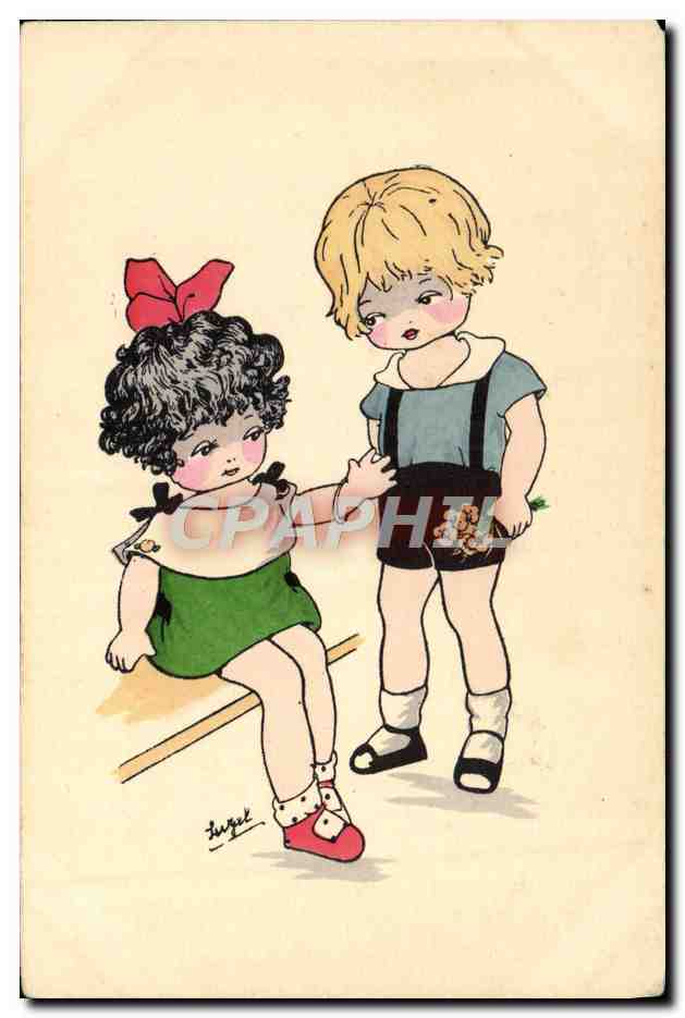 CPA Fantaisie Illustrateur Enfants