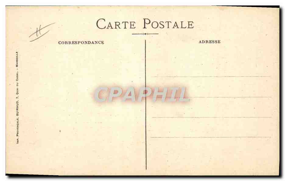 Soldats français en action — caricature de guerre — éditeur Guiffaud, Marseille — Reverso