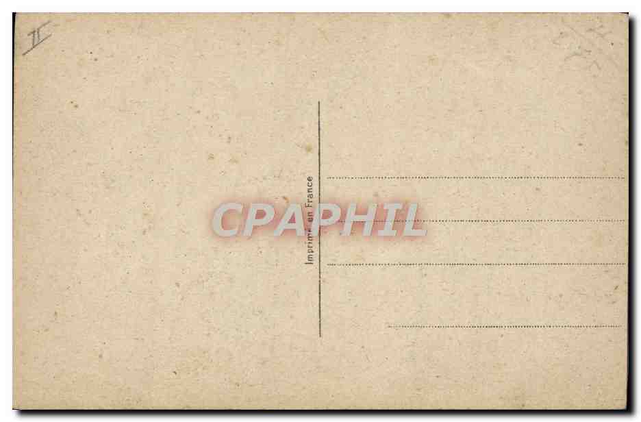 CPA Fantaisie Militaria Metier militaire — Verso
