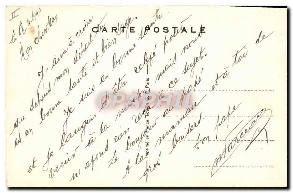 Soldats en campagne — demande de café et de brioche — édition CPAPHIL — Reverso