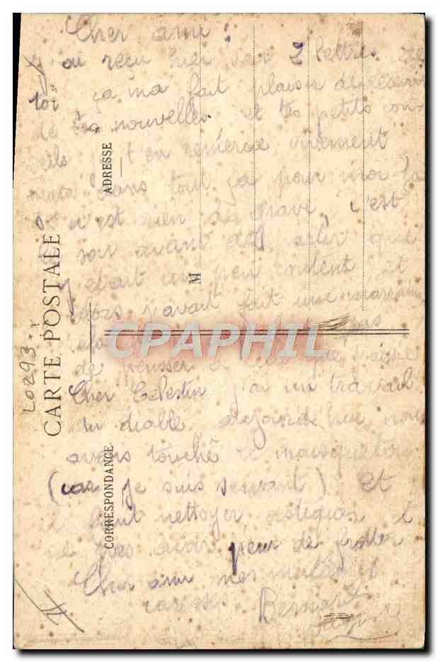 A la cantine — Périodes d'instruction — E. A. Paris, déposé — Reverso