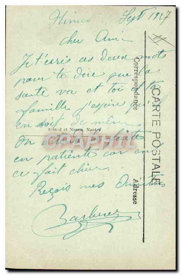 La vie militaire — scène de pharmacie — éditions Arlaud et Noamis, Nantes — Reverso