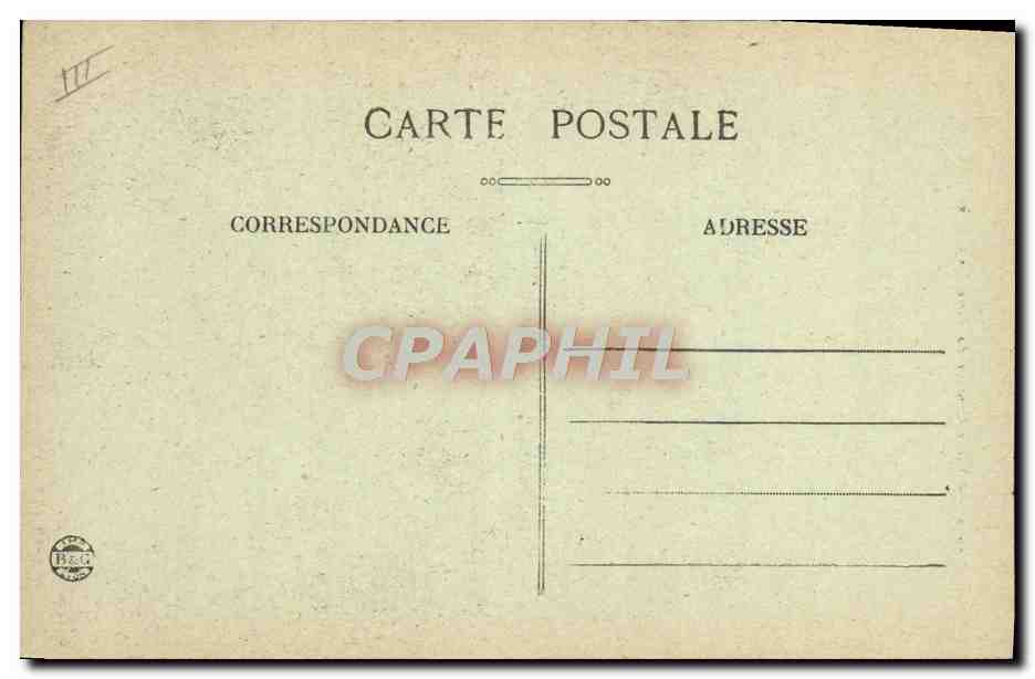 CPA Folklore le vieux conteur du Pays des Glazik — Verso
