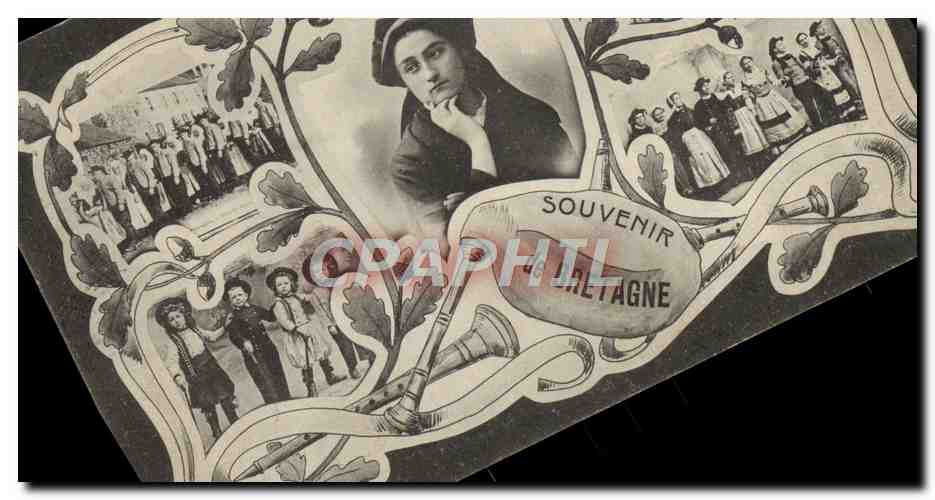 CPA Folklore Bretagne 
