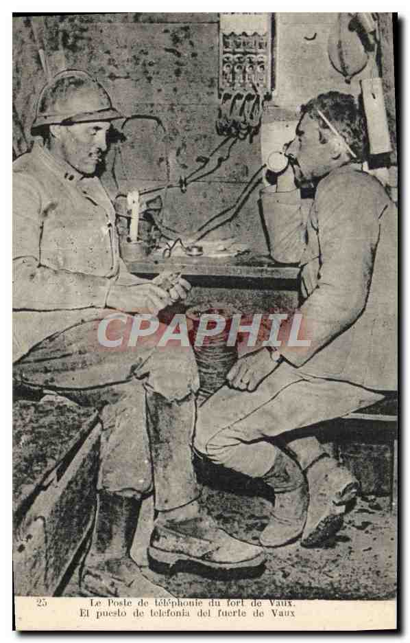 Poste téléphonique du fort de Vaux — Éditeur non identifié, n° 25