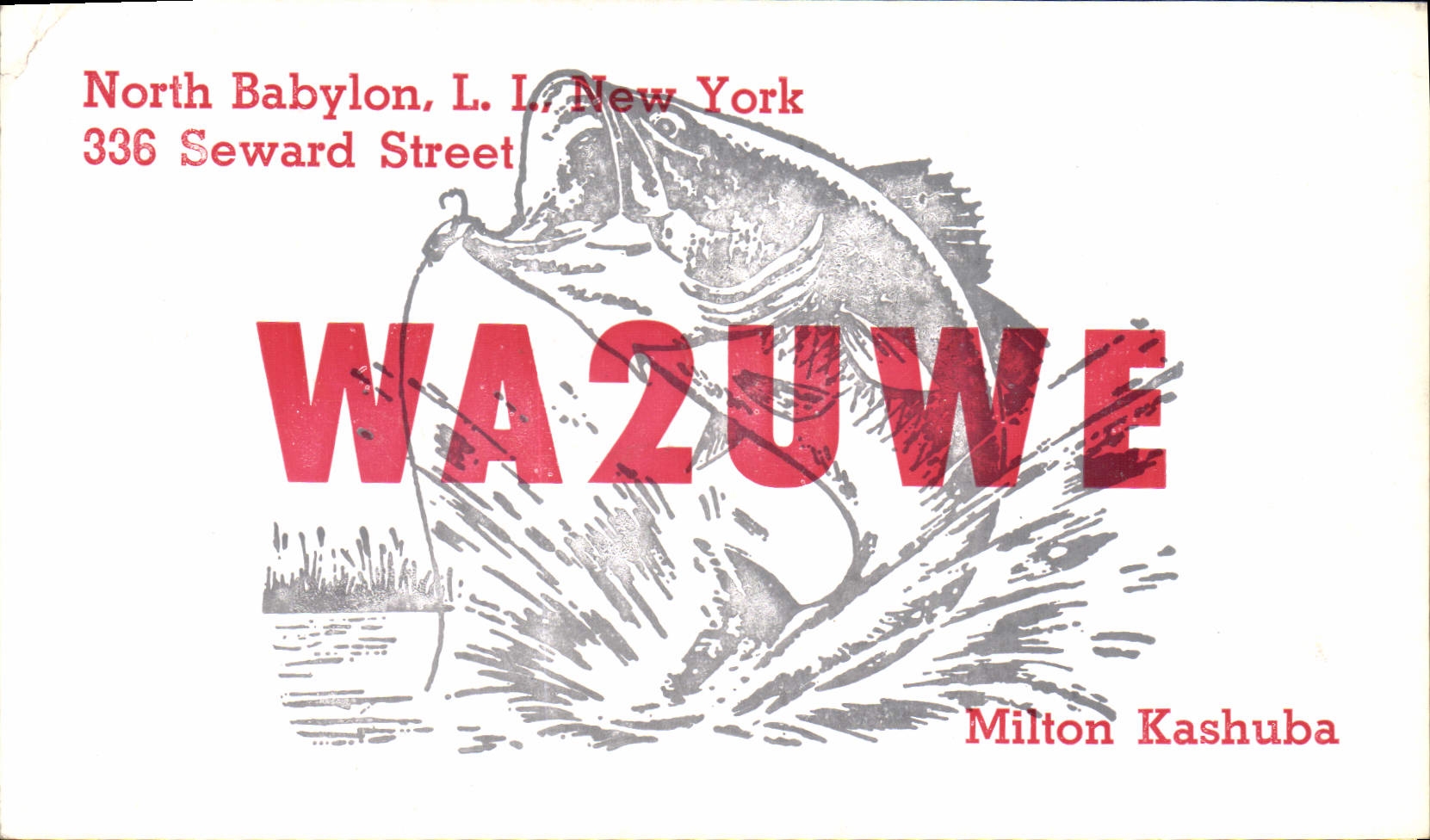 Pêche à la carpe — North Babylon, L.I., New York — Milton Kashuba