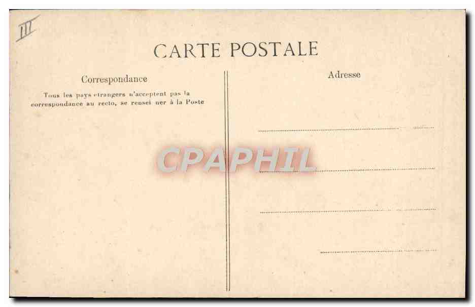 CPA Folklore Au bord de l'eau — Verso