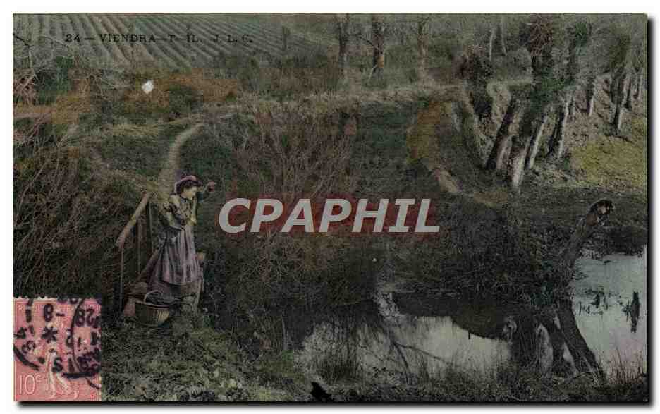 CPA Folklore Viendra t'il