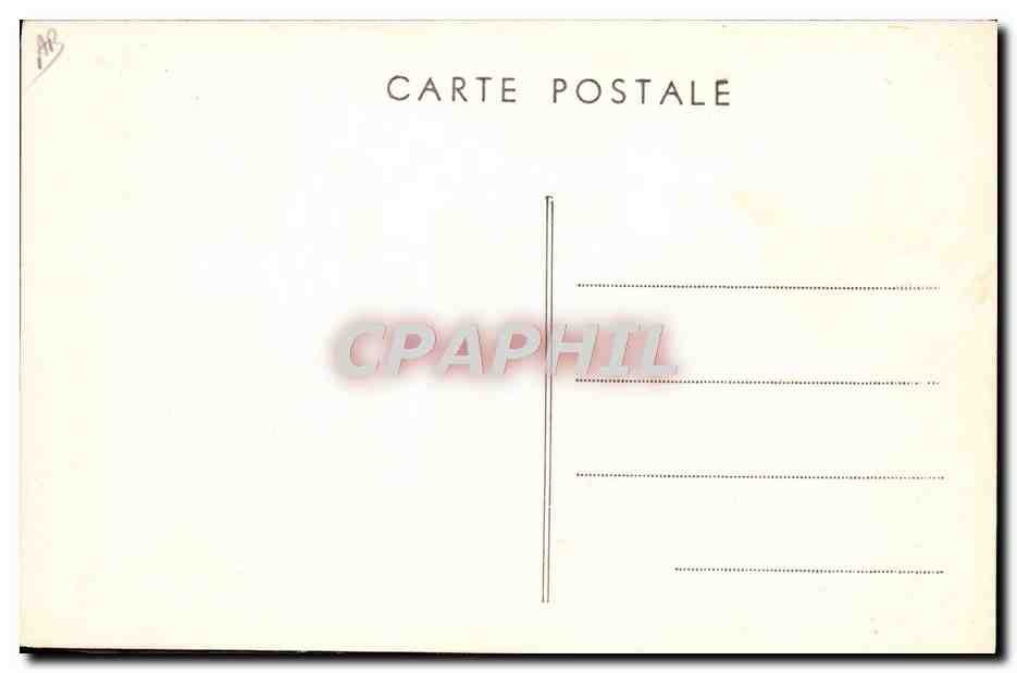 CPA Abbaye cistercienne de Nd des Dombes Gare et poste Marlieux Frere trappiste au labour Boeufs  — Rückseite