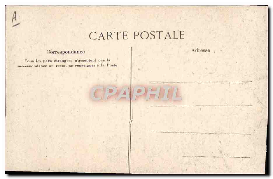 CPA Folklore Idylle — Verso