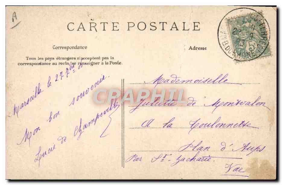 CPA Folklore La moisson  — Rückseite