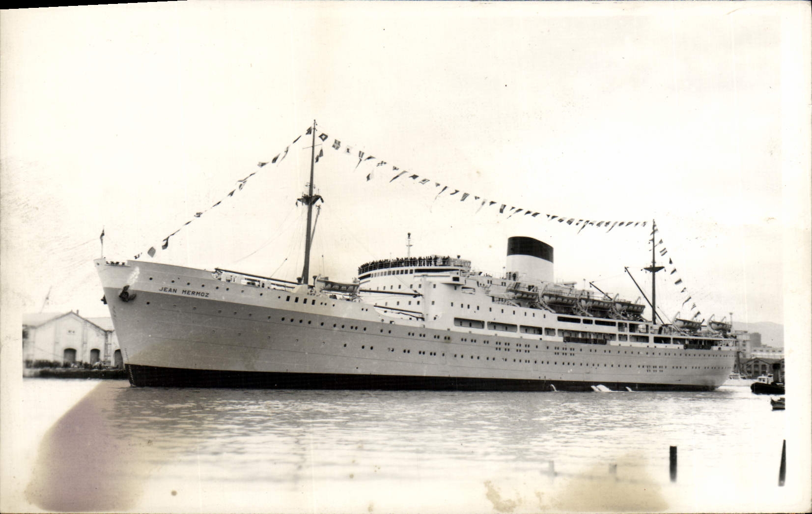 Cruiser Jean Hermoz — port de Marseille — éditeur CPAPHIL, n°4