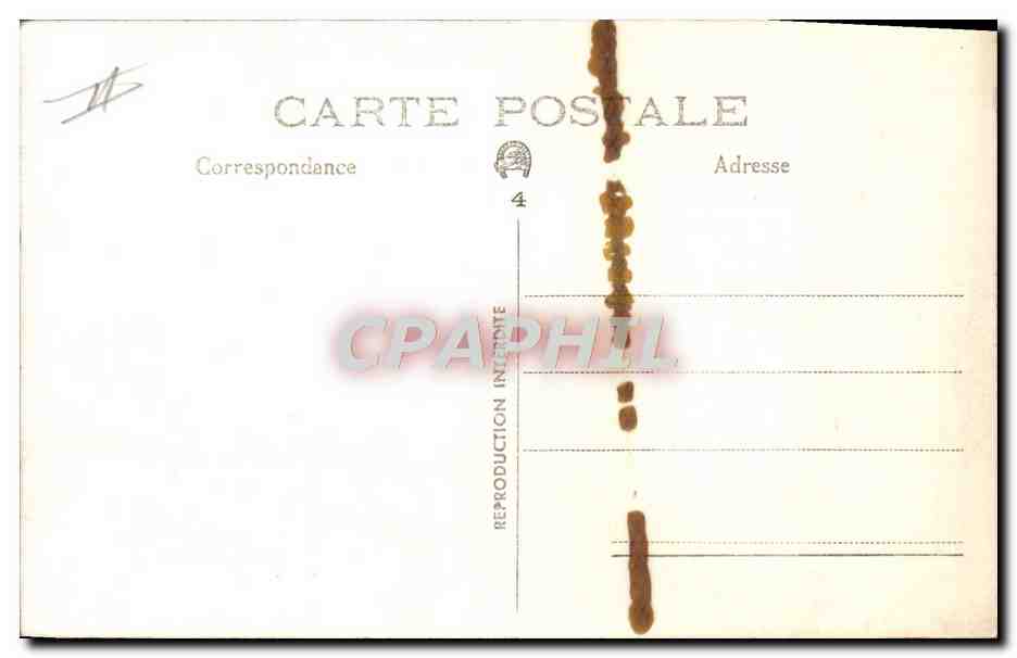 Cruiser Jean Hermoz — port de Marseille — éditeur CPAPHIL, n°4 — Reverso