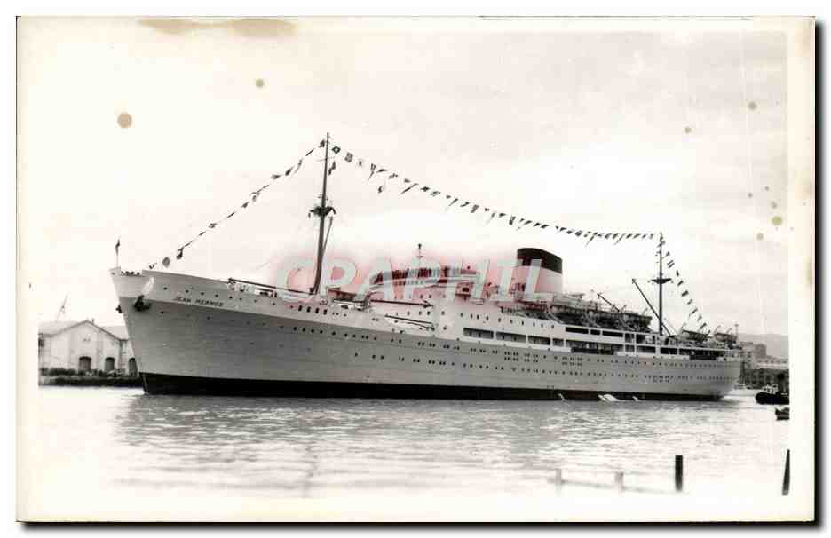 CPA Bateau Paquebot Jean Mermoz