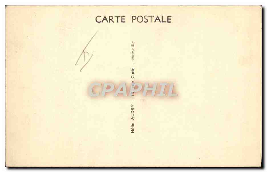 Paquebot-Yacht "ILE-DE-BEAUTE" — Compagnie de Navigation Fraissinet, Lignes de Corse — Verso