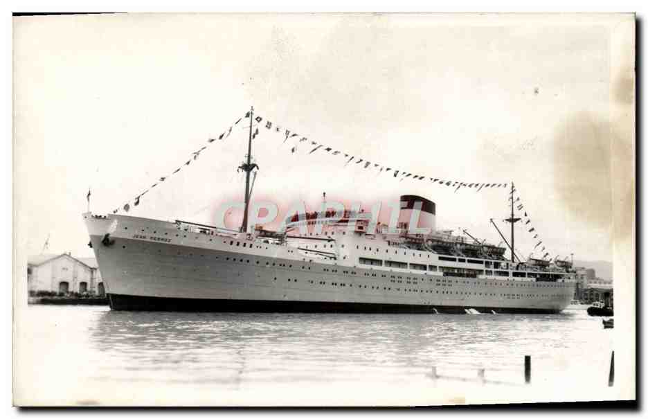 Cruiser Jean Deberel — port — éditeur CPAPHIL, n°4