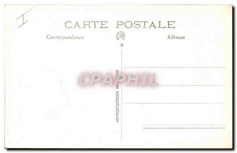 Le paquebot Jean Hermoz — port de Marseille — éditeur CPAPHIL, n°4 — Achterkant