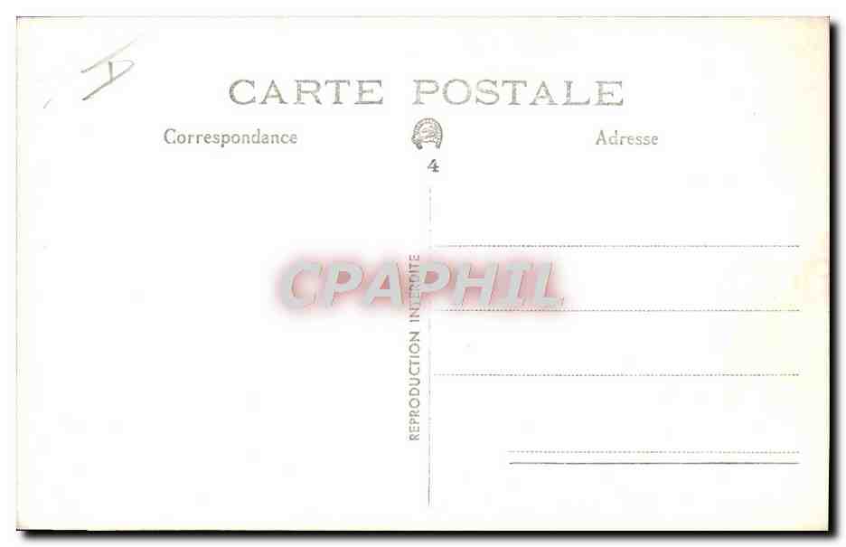 Le paquebot Jean Hermoz — port de Marseille — éditeur CPAPHIL, n°4 — Reverso
