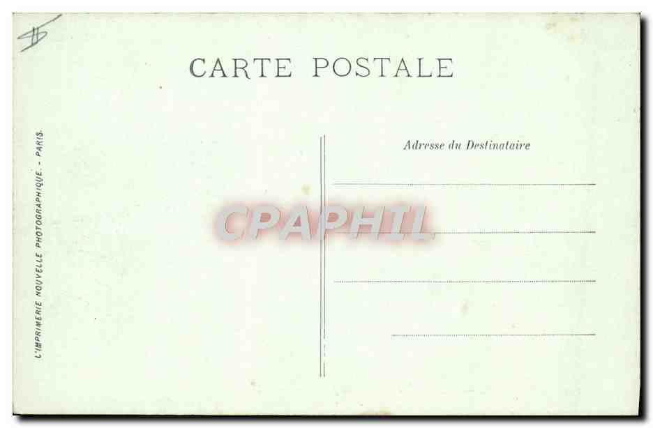 Le Havre — L'Avant-Port pris de la Jetée Sud — LL. — N° 159 — Verso