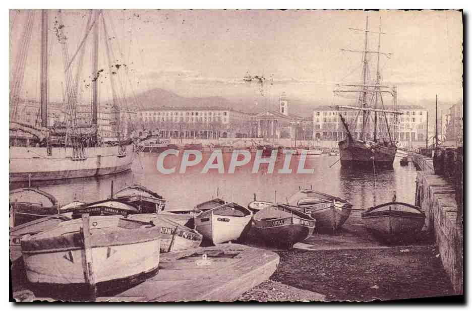 CPA Bateau Nice le port Lympia 