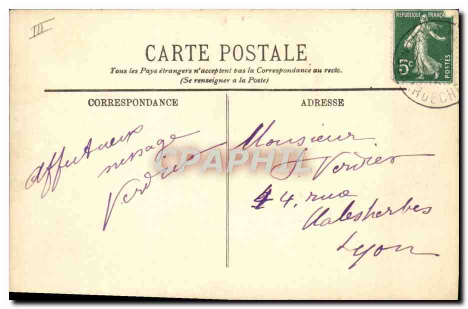 CPA Bateau Golfe Juan L'escadre en rade  — Verso