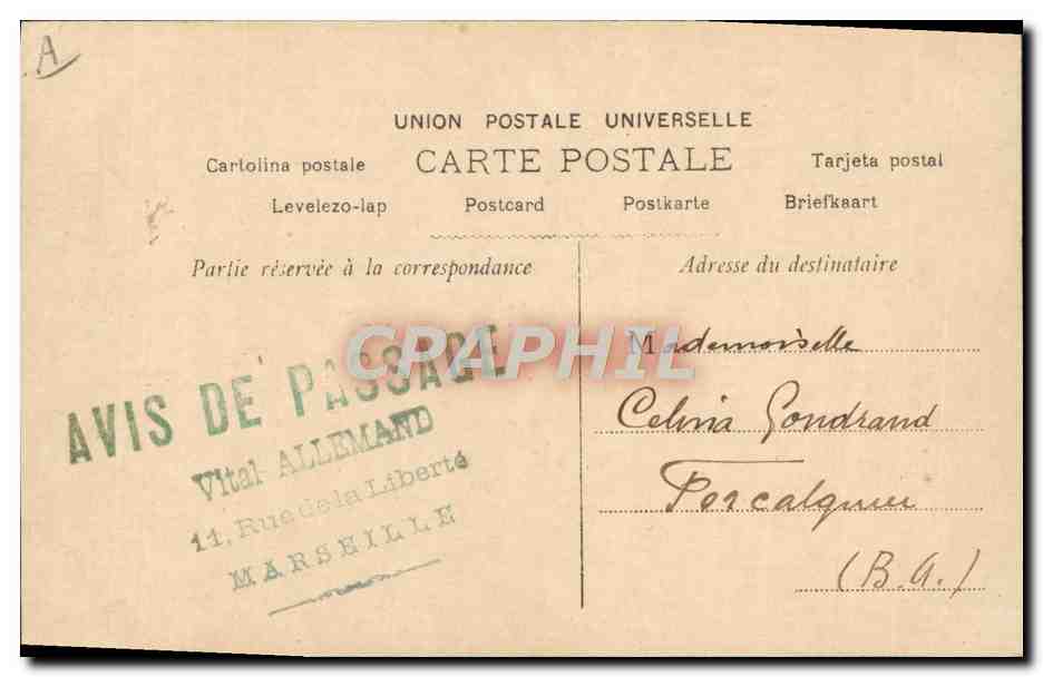 Deux fées ailées — illustration colorisée — éditeur non identifié, n° 586 — Reverso