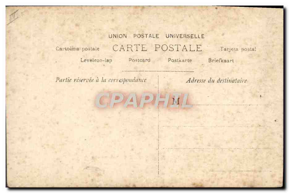 Fée aux ailes de papillon — Reutlinger — John Laurent — Verso