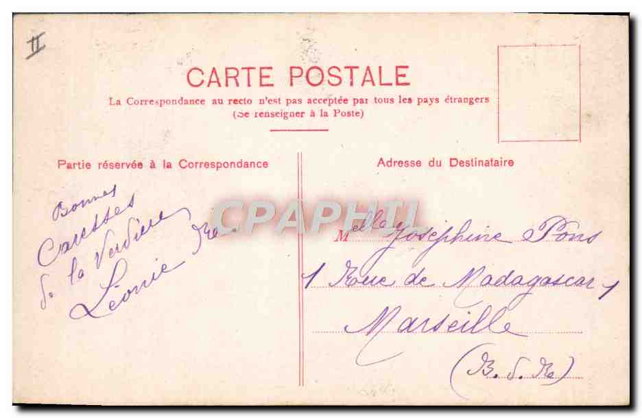 CPA Fantaisie Enfants  — Rückseite