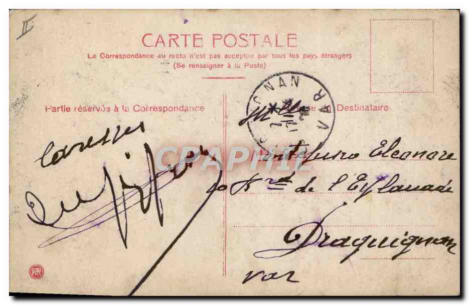 CPA Fantaisie Enfants — Rückseite